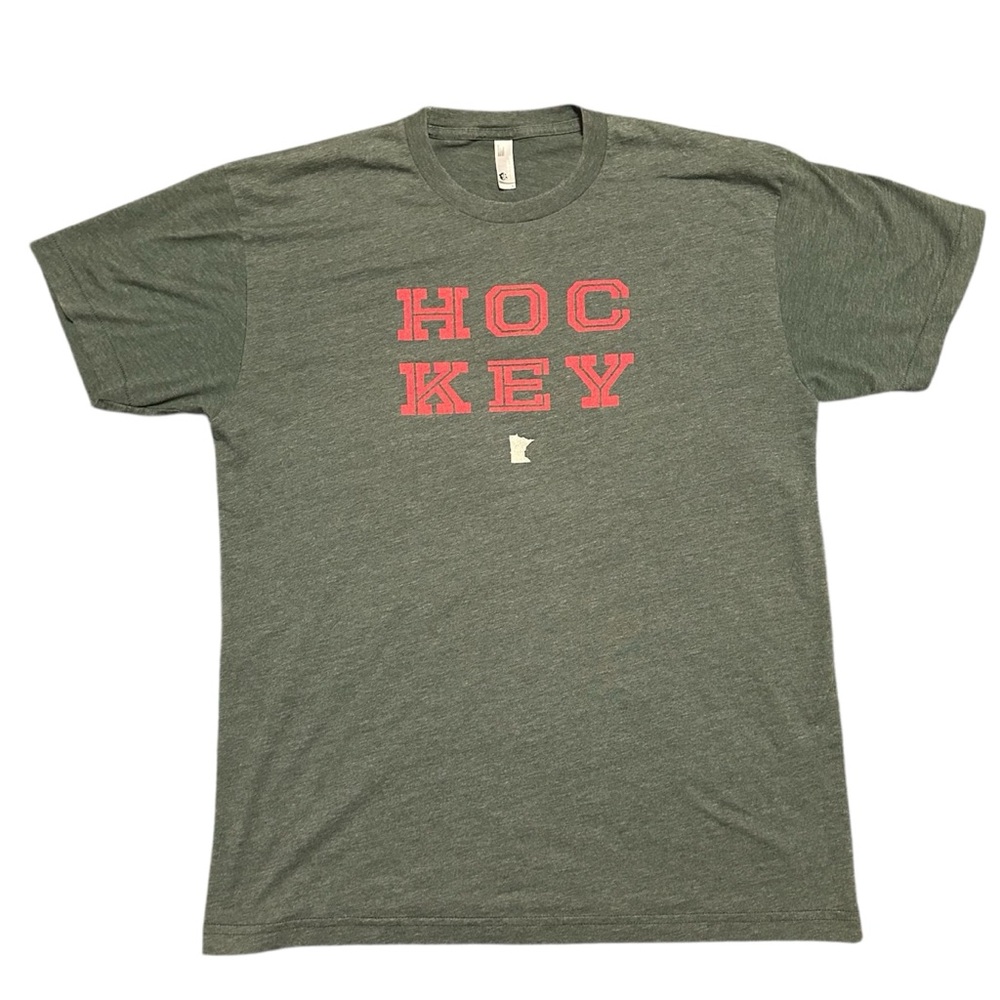 Green MN Hockey / MN Wild Fan Tee – Unisex (L)